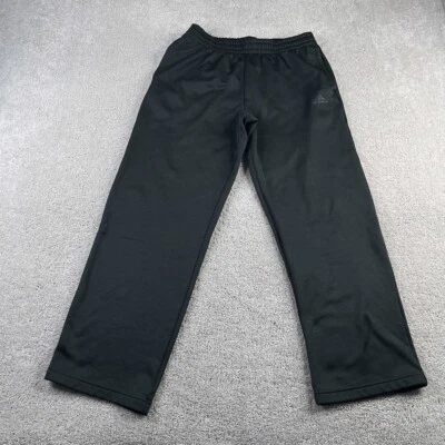 Calça Adidas Masculina Cinza Média Team Issue Tech Lã Warm Up Cordão - Imagem 1 de 4