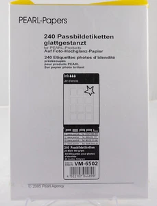 Etiketten Klebeetiketten Bögen weiß DIN A4 selbstklebend Foto-Hochglanz-Papier - Bild 1 von 1