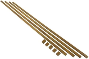 Cable Trunking Raceway 120" Brown Self-Adhesive Paintable Cord - Afbeelding 1 van 3