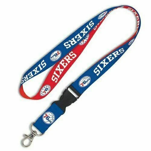 Philadelphia 76ers Lanyard with Detachable Buckle - Image 1 of 1