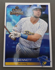 2023 T.J. /TJ BENNETT(Brisbane Bandits, Kane County Cougars, High Point Rockers) - Foto 1 di 2