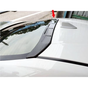 PAINTED BLACK FOR TOYOTA GT86 BRZ SUBARU SCION COUPE V LOOK ROOF SPOILER 2019 - Picture 1 of 9