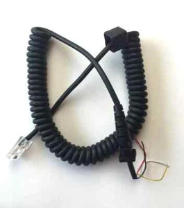 Cable de micrófono de repuesto para micrófono móvil Motorola M1225 CDM750, CDM1250/1550 - Imagen 1 de 1