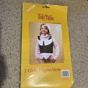 Kinder Tisch Mädchen Pilgerwesten 2 Westen 1 Größe passt den meisten - Bild 1 von 3