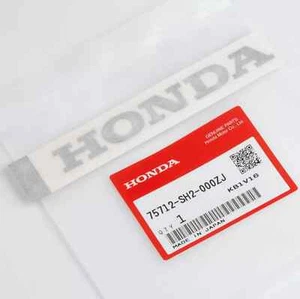 Honda Genuine 88-91 CRX Rear Decal Sticker USDM JDM 89 90 EF8 75712-SH2-000ZJ* - Imagen 1 de 1