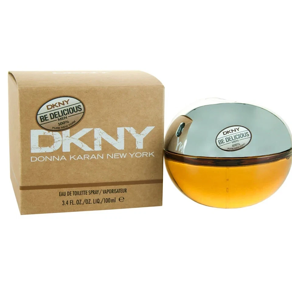 Hombres DKNY Be Delicious Hombres EDT 3.4 oz 100 ml / Nuevo en caja / Raro / Descontinuado Foto 1 de 1