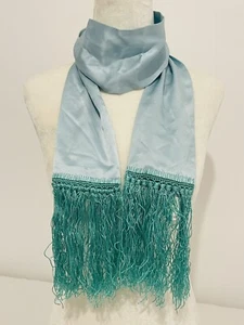 Bufanda Mina Poe Paris 100 % seda/aprox. 4" X 58" ¡¡RARO!! ¡HERMOSO! - Imagen 1 de 6