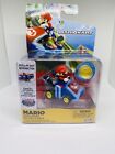 Mario Kart Coin Racers Pull-N-Go! - Includes 1 Coin Racer + 1 Stunt Coin - Jakks