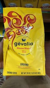 GEVALIA HOUSE BLEND COFFEE MEDIUM ROAST GROUND 20 OZ