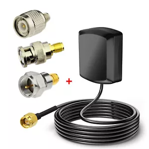 GPS Antenna &3 Adapter For Trimble 10MHz ThunderBolt GPS Disciplined Clock GPSDO - Picture 1 of 15