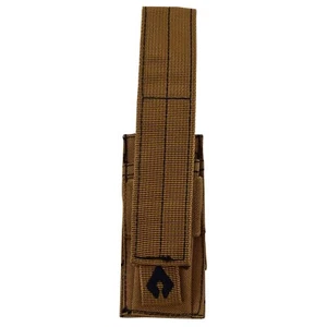 Bolsa de cargador de cargador de cargador único para pistola Advance Warrior Solutions, bronceada #PSMP-TN - Imagen 1 de 2