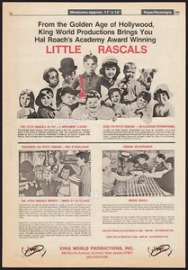 I PICCOLI MASCALZONI - Pubblicità/poster commerciale originale 1980_inserti_abbagliamento mascalzone - Foto 1 di 1