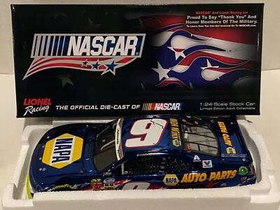 CHASE ELLIOTT #9 2014 NAPA SALUDO AMERICANO COLOR CROMO 1/24 ¡¡LEER!!! Foto 1 de 4