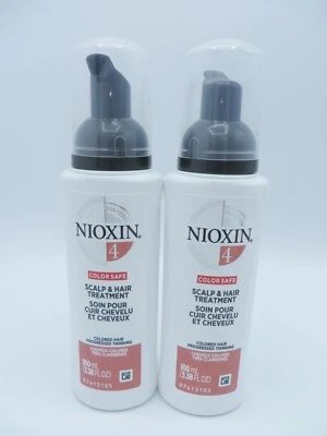 NIOXIN SYSTEM # 4 SCALP & HAIR TREATMENT  3.38 OZ (Lot of 2) - Image 1 of 2