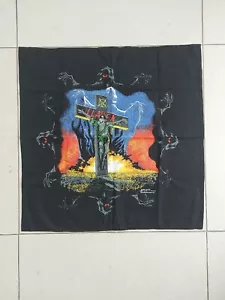 Slayer Vintage 1990 Crucifixion Bandana Official Brockum / Tronseal Merch - Imagen 1 de 7