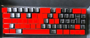 Einzelne Tastatur Taste Ersatztaste ASUS ROG Falchion PBT Doubleshot Keycaps - Bild 1 von 3