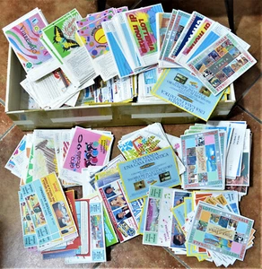 Mixed Lot Of 50 Postcards National Sports Lottery Various 70/80 - Picture 1 of 1