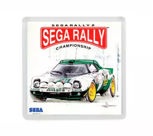 SEGA RALLY 2 SEGA DREAMCAST THE FRIDGE MAGNET IMAN NEVERA - Imagen 1 de 1