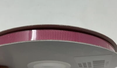 Stampin Up  ROSE RED Ribbon 1/4" Grosgrain Ribbon New 15 Yards - Image 1 of 3