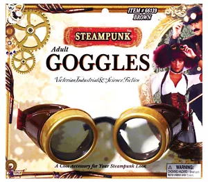 Adult Steampunk Goggles - Forum Novelties - Picture 1 of 1