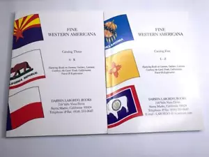 Western Americana ANTIQUARIAN BOOK CATALOG Prices Lot Of 2 Darwin Labordo Books - Imagen 1 de 5