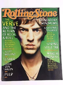 Rolling Stone April 16 1998  # Verve Eddie Van Halen Pulp Scot Weiland - Picture 1 of 1