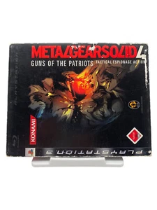Metal Gear Solid 4 Guns of the Patriots | Juego Playstation 3 incl. EMBALAJE ORIGINAL - Imagen 1 de 4