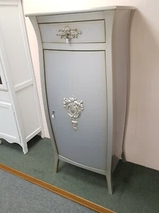 COLONNA DA BAGNO STILE DECO' 53CM x H 167CM , PROF. 43 CM , ARGENTO METALLIZZATO - Foto 1 di 2