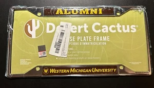 Western Michigan University Alumni License Plate Frame Chrome New Free Shipping - Picture 1 of 1