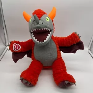 Build A Bear Great Wolf Lodge MagiQuest Charlock MagicQuest Red Dragon Plush 16" - Picture 1 of 9
