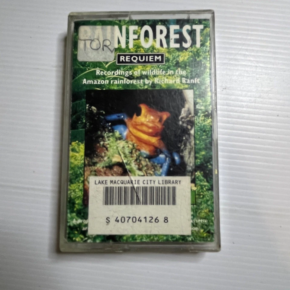 Rainforest Requiem Recordings Of Wildlife In The Amazon Cassette Tape 1989 - Image 1 of 4
