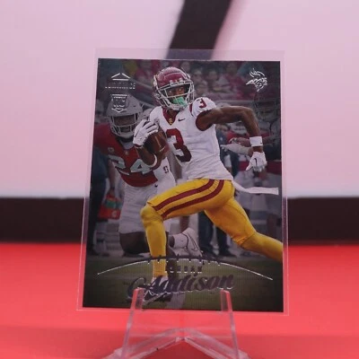 2023 Panini Luminance 107 Jordan Addison Rookie - Image 1 of 2