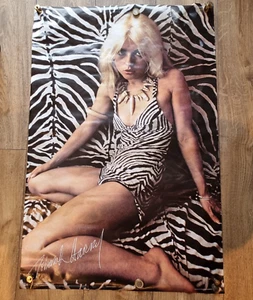 Debbie Harry Vintage 1979 Chris Stein Zebra Druck Poster - Pace International - Bild 1 von 11