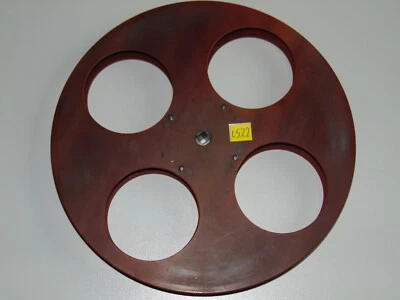 Kassette Filmkassette Plactik für Filmprojektor Projektor Ø ca.25cm. für 16 mm. - Bild 1 von 4