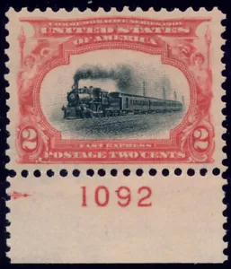 US 295 2c 1901 Pan American Exposition plate single PSAG grade 95 NH - Picture 1 of 3