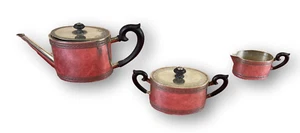 SILVER COFFEE SET. GOLDSMITH JEZLER. STYLE EMPIRE. SWITZERLAND. 19th-20th century - Picture 1 of 1