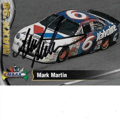 MARK MARTIN SIGNED 1998 MAXX RACING #36 - NASCAR - Image 1 of 1