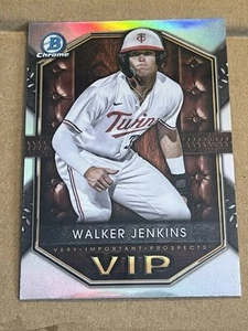 2025 BOWMAN CHROME - VIP INSERT - WALTER JENKINS TWINS ROOKIE #VIP-16 - Bild 1 von 2