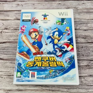 Mario e Sonic ai Giochi Olimpici Invernali Nintendo Wii Versione Coreana NTSC-K - Foto 1 di 4