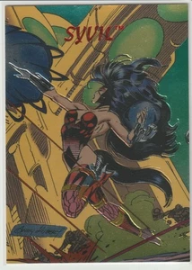 Andy Kubert - Syvil Chrome Insert - 1993 Creators Universe - Dynamic Forces - NM - Picture 1 of 2