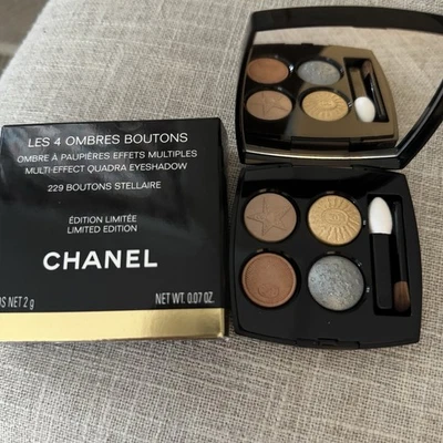 Chanel Les 4 Ombres Boutons Eyeshadow 229 Boutons Stellaire Limited Edition 2025 - Image 1 of 4