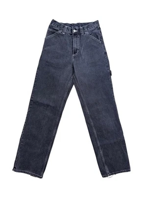 John Galt Brandy Melville Women’s Black Carpenter Distressed Jeans Small Y2K - Image 1 of 4