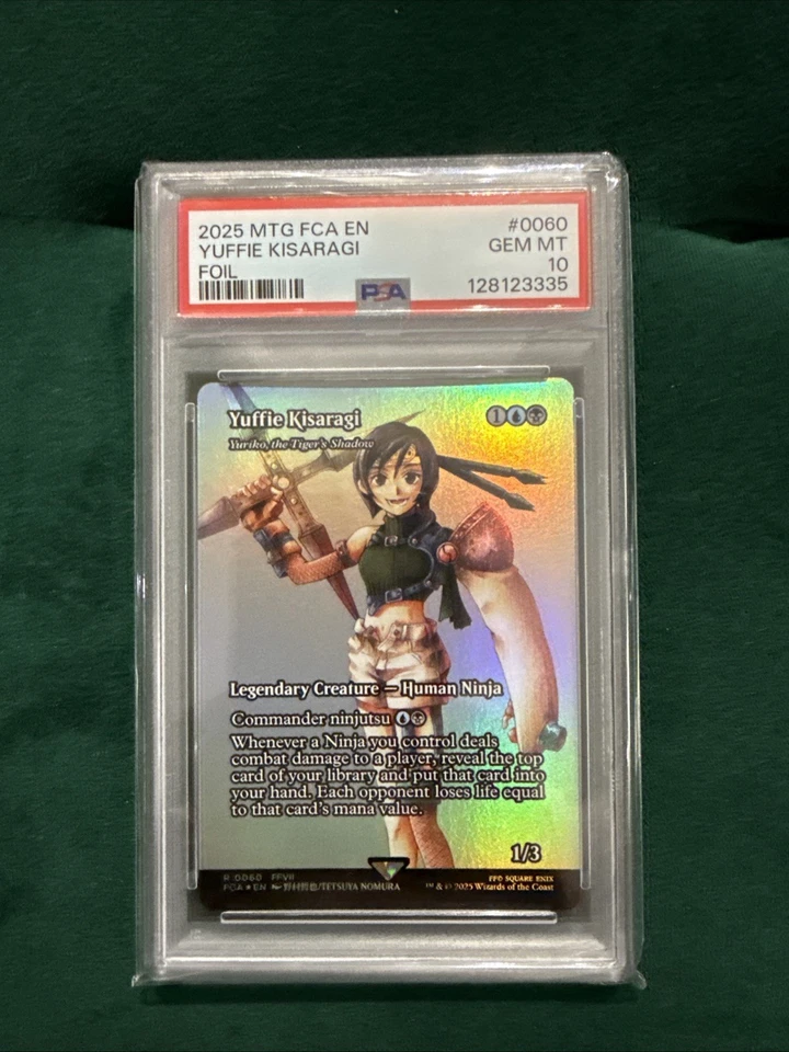 Yuffie Kisaragi (Showcase Foil) - #60 - Final Fantasy - PSA 10 - Image 1 of 2