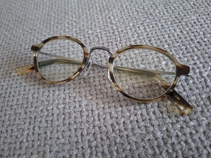 Masunaga Titan Oval Brille Modell GMS825 Antik Silber & Havanna 46-22 - Bild 1 von 10