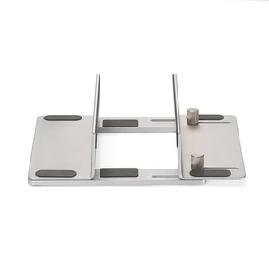 Vertical Aluminum Stand for Mac Mini M44Pro Stylish Workspace Accessory - Afbeelding 1 van 13