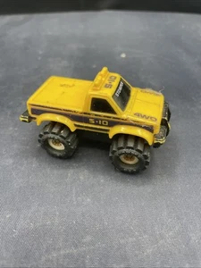 Vintage 1980s Schaper STOMPER 4x4 Chevy S-10 pickup truck YELLOW McDonald's Toy - Picture 1 of 5