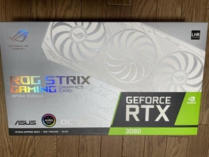 Asus Rog Strix Geforce RTX 3080 Oc Weiß 10GB Grafikkarte Gebraucht - Bild 1 von 2