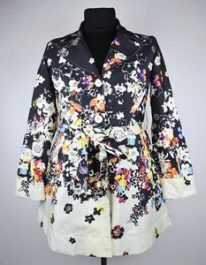 Desigual Damen Mantel Blumen Trench Gr. 42 - Bild 1 von 14