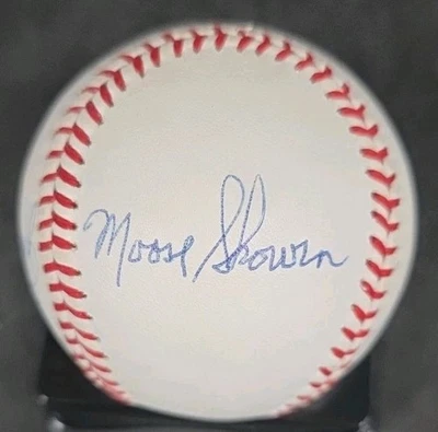 M Skowron H Bauer T Freese J Blanchard Signed Baseball JSA Cert - Image 1 of 4