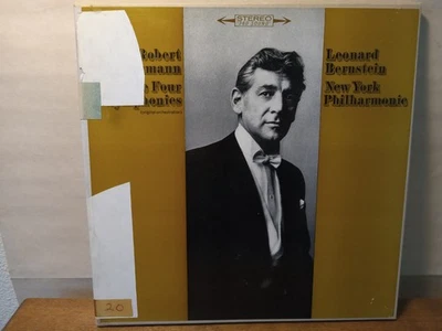 Bernstein, New York - Robert Schumann The Four Symphonies, 3LPs NM STEREO 2-eye  - Image 1 of 4